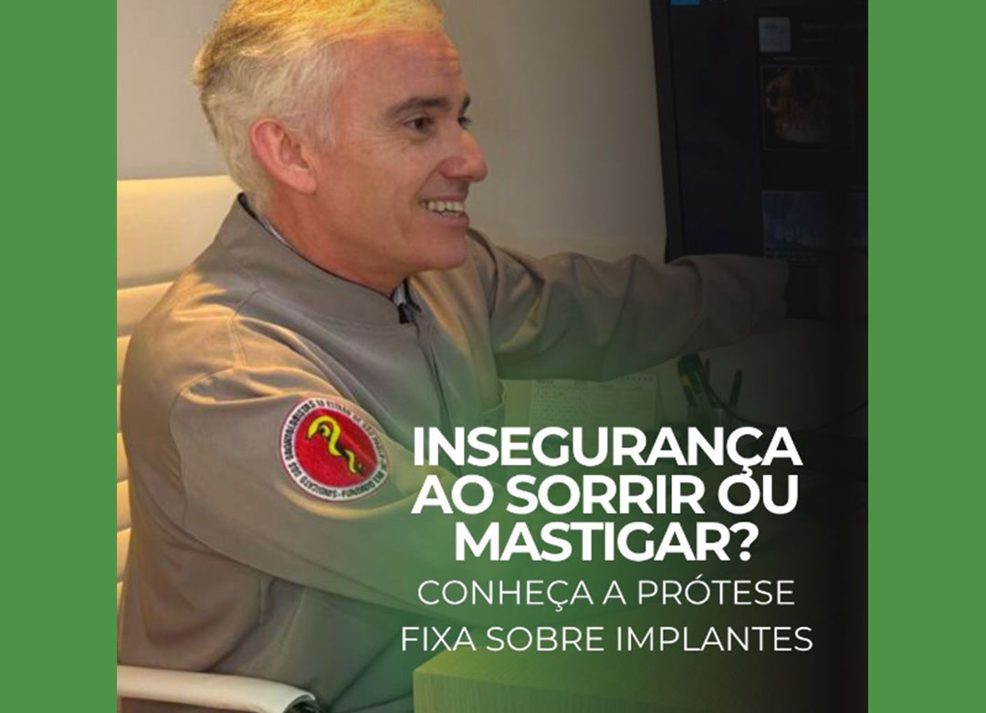 Insegurança ao sorrir ou mastigar? Conheça a prótese fixa sobre implantes Insegurança ao sorrir ou mastigar? Conheça a prótese fixa sobre implantes