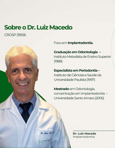 Especialista em Implantodontia em São Paulo