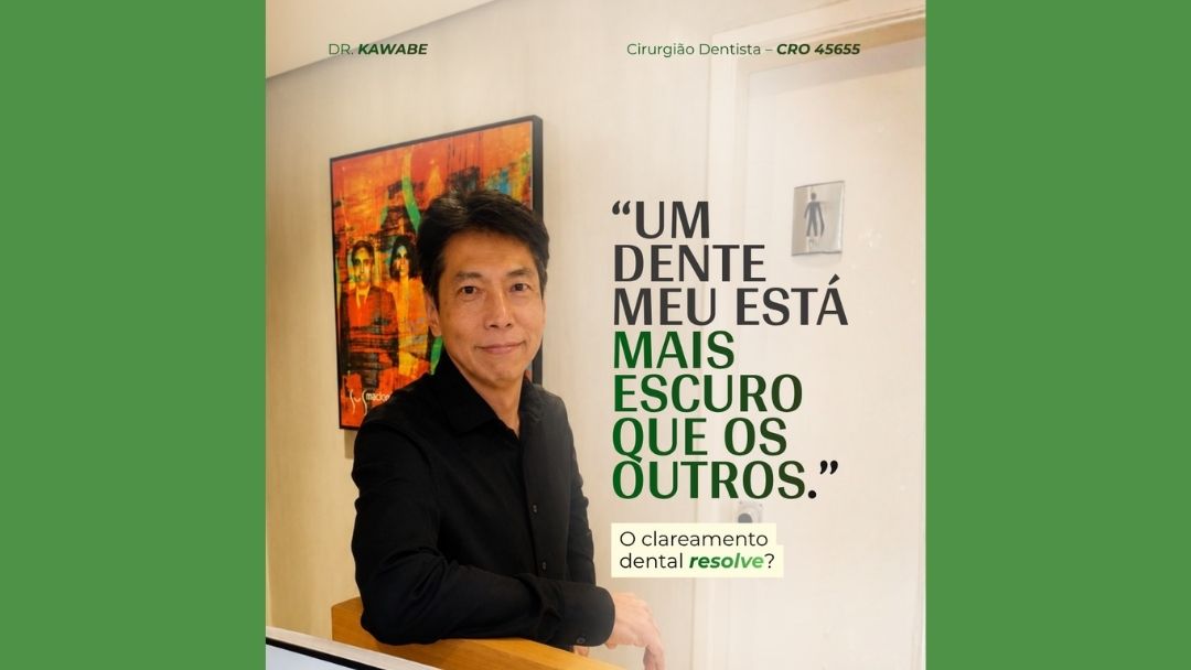 Dente mais escuro que os outros? Dentista no Paraíso, SP
